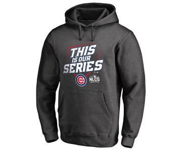 Chicago Cubs Charcoal 2016 World Series Men's Pullover Hoodie