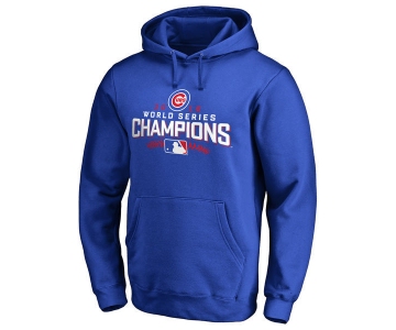 Chicago Cubs Royal 2016 World Series Champions Men's Pullover Hoodie6