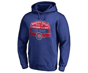 Chicago Cubs Royal 2016 World Series Champions Men's Pullover Hoodie8