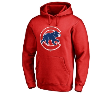 Chicago Cubs Scarlet Men's Pullover Hoodie 2