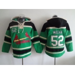 Men's St. Louis Cardinals #52 Michael Wacha Green MLB Hoodie
