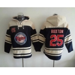 Men's Minnesota Twins #25 Byron Buxton Navy Blue Baseball MLB Hoodie