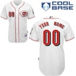 Kids' Cincinnati Reds Customized White Jersey