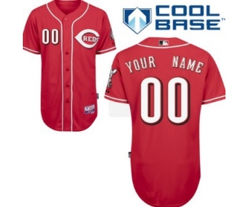 Men's Cincinnati Reds Customized Red Jersey