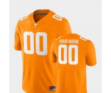 Men's Tennessee Volunteers Custom Tennessee Orange College Football 2018 Game Jersey