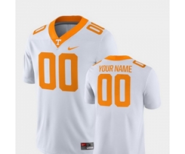 Men's Tennessee Volunteers Custom White College Football 2018 Game Jersey