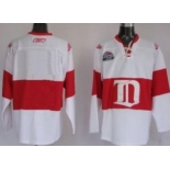 Detroit Red Wings Youths Customized White Winter Classic Jersey