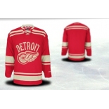 Mens Detroit Red Wings Customized 2012 Winter Classci Red Jersey