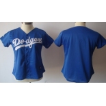 Women's Los Angeles Dodgers Customized Blue Jersey
