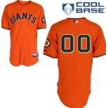 Kids' San Francisco Giants Customized Orange Jersey
