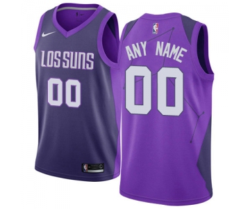 Men's Phoenix Suns Nike Purple Swingman Custom City Edition Jersey