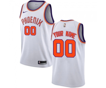 Men's Phoenix Suns Swingman White Nike Customized Association Edition Jersey
