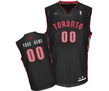 Kids Toronto Raptors Customized Black Jersey