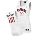 Womens Toronto Raptors Customized White Jersey