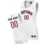Womens Toronto Raptors Customized White Jersey