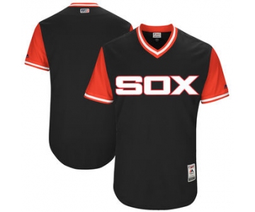 Custom Men's Chicago White Sox Majestic Black 2017 Players Weekend Authentic Team Jersey