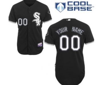 Kids' Chicago White Sox Customized Black Jersey