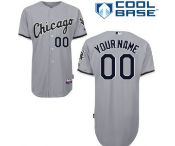 Kids' Chicago White Sox Customized Gray Jersey