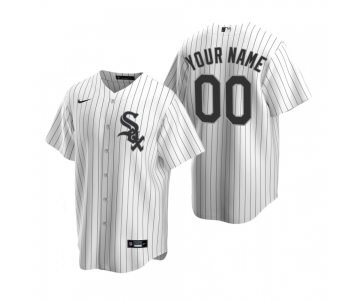 Men's Chicago White Sox Custom Nike White Stitched MLB Cool Base Home Jersey