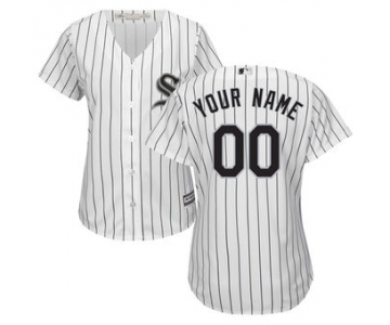Women's Chicago White Sox Majestic White Home Cool Base Custom Jersey