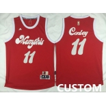 Custom NBA Memphis Grizzlies New Revolution 30 Swingman Red Jersey