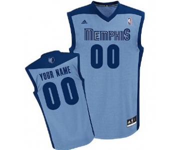 Kids Memphis Grizzlies Customized Light Blue Jersey