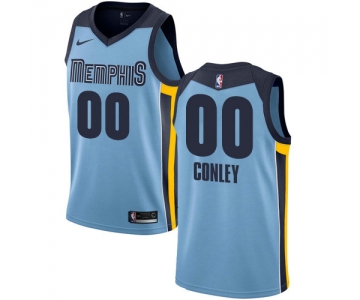 Men's Nike Memphis Grizzlies Customized Authentic Light Blue NBA Jersey Statement Edition