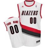 Kids Portland Trailblazers Customized White Jersey
