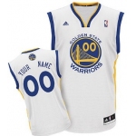 Mens Golden State Warriors Customized White Jersey