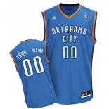 Kids Oklahoma City Thunder Customized Light Blue Jersey