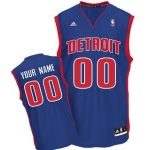 Kids Detroit Pistons Customized Blue Jersey