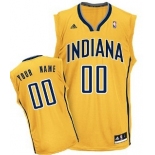 Kids Indiana Pacers Customized Yellow Jersey