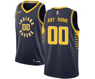 Men's Indiana Pacers Nike Navy Swingman Custom Icon Edition Jersey