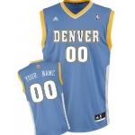 Kids Denver Nuggets Customized Light Blue Jersey