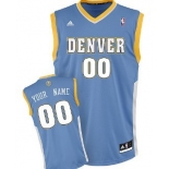 Kids Denver Nuggets Customized Light Blue Jersey