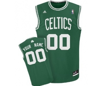 Kids Boston Celtics Customized Green Jersey