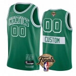 Men's Boston Celtics Active Player Custom Green 2022 City Edition Finals Stitched Jersey
