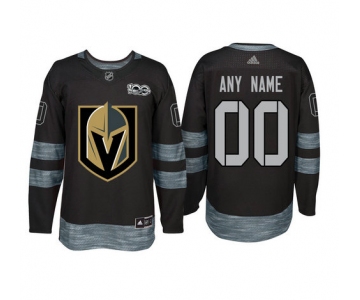 Adidas Vegas Golden Knights Black 1917-2017 100th Anniversary Stitched NHL Custom Jersey