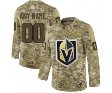 Vegas Golden Knights Camo Men's Customized Adidas Jersey