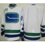 Vancouver Canucks Youths Customized White Third Jersey