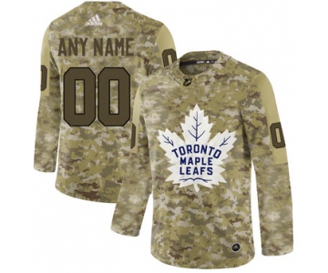 Toronto Maple Leafs Camo Men's Customized Adidas Jersey