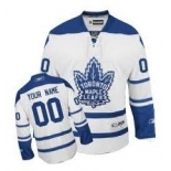 Toronto Maple Leafs Mens Customized White Third Jersey