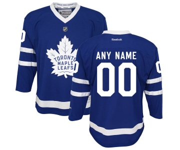 Youth Toronto Maple Leafs Royal Blue Home Custom Stitched NHL 2016-17 Reebok Hockey Jersey