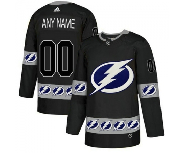 Men's Tampa Bay Lightning Custom Team Logos Fashion Adidas Jerse