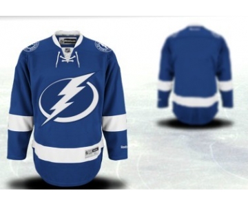 Tampa Bay Lightning Mens Customized Blue Jersey