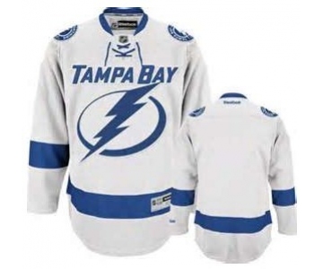 Tampa Bay Lightning Mens Customized White Jersey