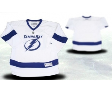 Tampa Bay Lightning Youths Customized White Jersey