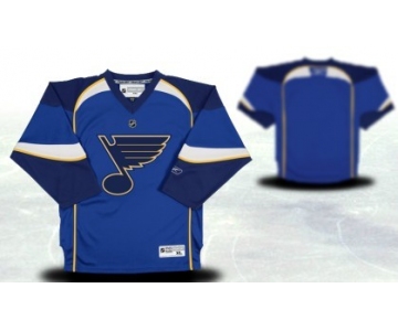 St. Louis Blues Youths Customized Blue Jersey