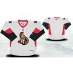 Ottawa Senators Youths Customized White Jersey