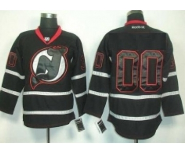 New Jersey Devils Mens Customized 2012 Black Ice Jersey